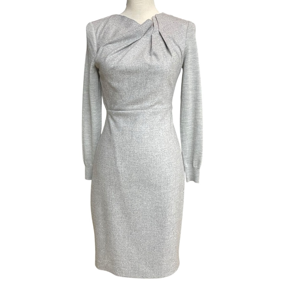 Ports International Structured Wool Dress